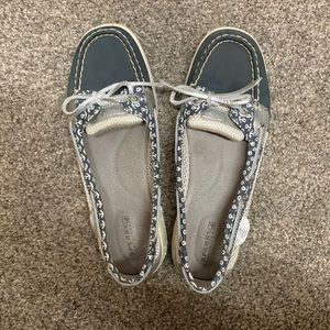 Sperry top sider womens 7.5 with anchors